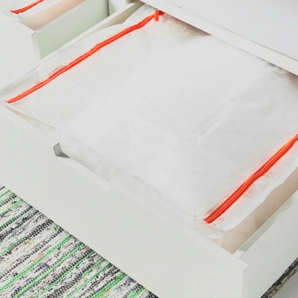 Set of 4 - IKEA Parkla Storage reusable cases tote travel cube